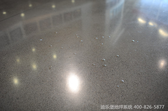 力石伯乐钢化剂在地面上的应用